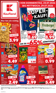 Kaufland Prospekt - Angebote ab 23.07. - Seite 1