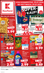 Kaufland Prospekt - Angebote ab 23.07. - Seite 1