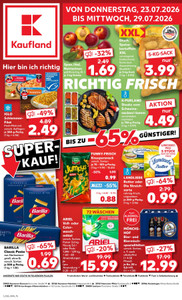 Kaufland Prospekt - Angebote ab 23.07.