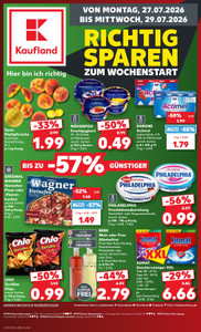 Kaufland Prospekt - Mo-Mi Angebote ab 27.07.