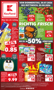 Kaufland Prospekt - Angebote ab 30.07.