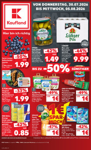Kaufland Prospekt - Angebote ab 30.07.