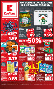 Kaufland Prospekt - Angebote ab 30.07.