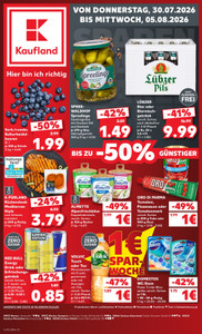 Kaufland Prospekt - Angebote ab 30.07.