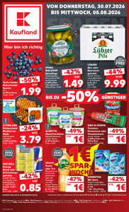 Kaufland Prospekt - Angebote ab 30.07.