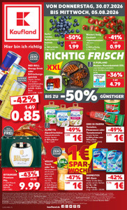 Kaufland Prospekt - Angebote ab 30.07.
