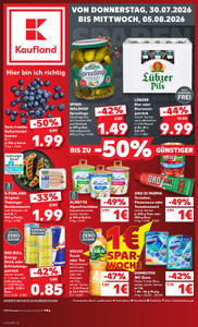 Kaufland Prospekt - Angebote ab 30.07.