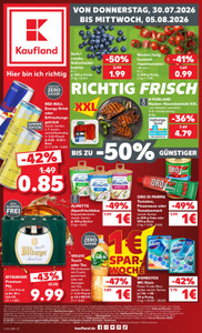 Kaufland Prospekt - Angebote ab 30.07.