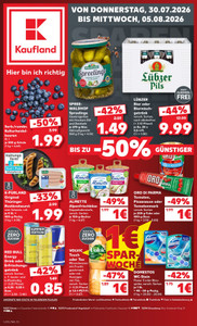 Kaufland Prospekt - Angebote ab 30.07.