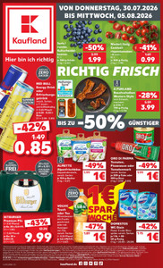 Kaufland Prospekt - Angebote ab 30.07.