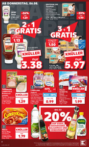 Kaufland Prospekt - Mo-Mi Angebote ab 03.08.