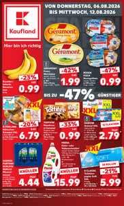 Kaufland Prospekt - Angebote ab 06.08.