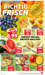Kaufland Prospekt - Angebote ab 06.08.