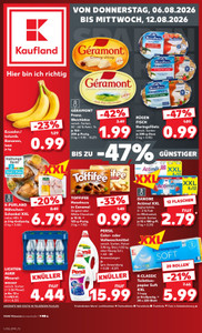 Kaufland Prospekt - Angebote ab 06.08.