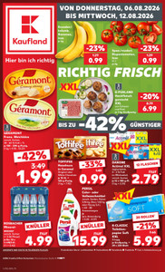 Kaufland Prospekt - Angebote ab 06.08.