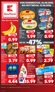 Kaufland Prospekt - Angebote ab 06.08.