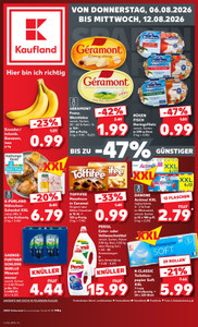 Kaufland Prospekt - Angebote ab 06.08.