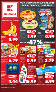 Kaufland Prospekt - Angebote ab 06.08.
