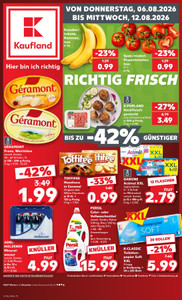 Kaufland Prospekt - Angebote ab 06.08.