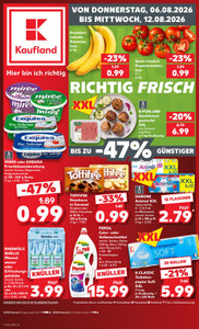 Kaufland Prospekt - Angebote ab 06.08.