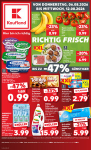 Kaufland Prospekt - Angebote ab 06.08.