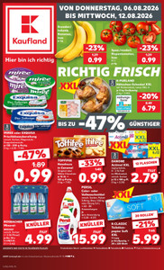 Kaufland Prospekt - Angebote ab 06.08.