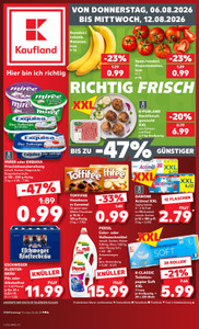 Kaufland Prospekt - Angebote ab 06.08.