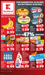 Kaufland Prospekt - Angebote ab 06.08.