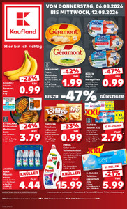 Kaufland Prospekt - Angebote ab 06.08.