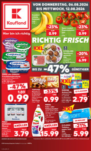 Kaufland Prospekt - Angebote ab 06.08.