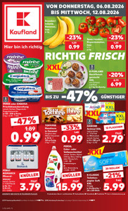 Kaufland Prospekt - Angebote ab 06.08.