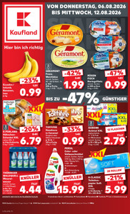 Kaufland Prospekt - Angebote ab 06.08.
