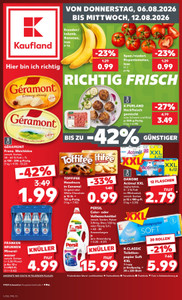 Kaufland Prospekt - Angebote ab 06.08.