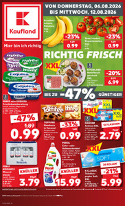 Kaufland Prospekt - Angebote ab 06.08.