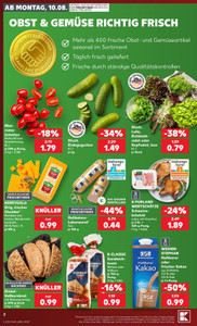 Kaufland Prospekt - Mo-Mi Angebote ab 10.08. - Seite 2