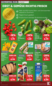 Kaufland Prospekt - Mo-Mi Angebote ab 10.08. - Seite 2