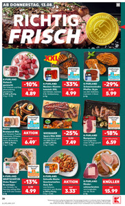 Kaufland Prospekt - Mo-Mi Angebote ab 10.08.