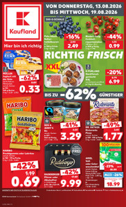 Kaufland Prospekt - Angebote ab 13.08.