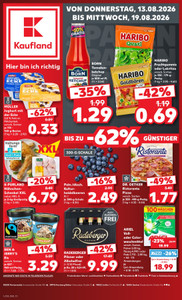 Kaufland Prospekt - Angebote ab 13.08.