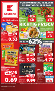 Kaufland Prospekt - Angebote ab 13.08.