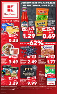 Kaufland Prospekt - Angebote ab 13.08.