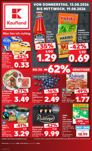 Kaufland Prospekt - Angebote ab 13.08.