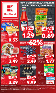 Kaufland Prospekt - Angebote ab 13.08.