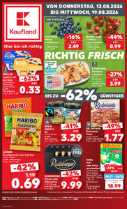 Kaufland Prospekt - Angebote ab 13.08.