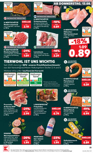 Kaufland Prospekt - Angebote ab 13.08.