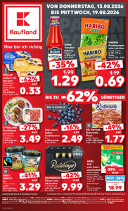 Kaufland Prospekt - Angebote ab 13.08.