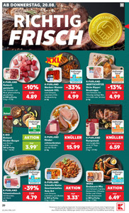 Kaufland Prospekt - Mo-Mi Angebote ab 17.08.