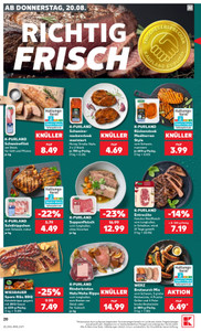 Kaufland Prospekt - Mo-Mi Angebote ab 17.08.