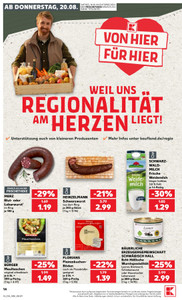 Kaufland Prospekt - Mo-Mi Angebote ab 17.08.