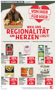 Kaufland Prospekt - Mo-Mi Angebote ab 17.08.